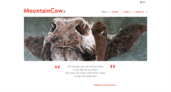 Desktop Screenshot of mountaincow.fr