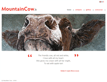 Tablet Screenshot of mountaincow.fr